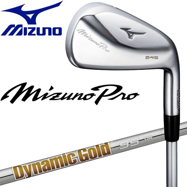 ミズノ ゴルフ Mizuno Pro 245 アイアン 単品 Dynamic Gold 95 スチー...