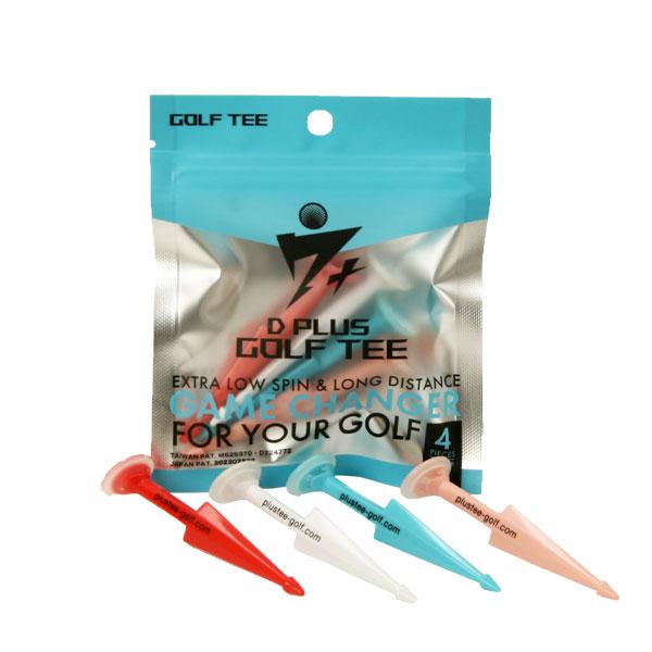 D PLUS GOLF TEE ディープラス ゴルフティー ドライバー用 4本入り メール便送料無料