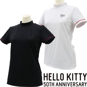 HELLO KITTY ハロー・キティ 50周年 ゴルフ モックネックTシャツ 84032270 Lynx Golf｜ezone