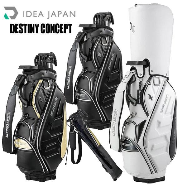 イデアジャパン デュアルキャディバッグ DC-X14B DUAL 10型 スタンドクラブケース内蔵型...