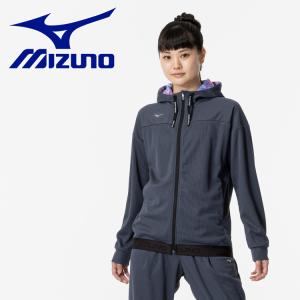 ミズノ MIZUNO 汗処理/通気 ドライエアロフローフーディ ウィメンズ 32MCA87007の商品画像