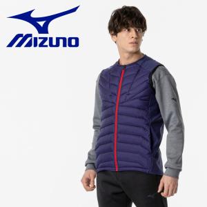 ミズノ MIZUNO 保温素材/発熱素材 ミズノ MIZUNOテックフィルハイブリッドベスト メンズ レディース 32MEA53713｜ezone