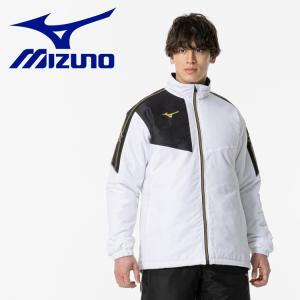 ミズノ MIZUNO 発熱素材 MCライン ブレスサーモ中綿ウォーマージャケット メンズ レディース ユニセックス  32MEA63001｜ezone