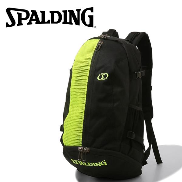 スポルディング BASKETBALL ケイジャー ブリーズ ブラック×ライムグリーン 40-017L...