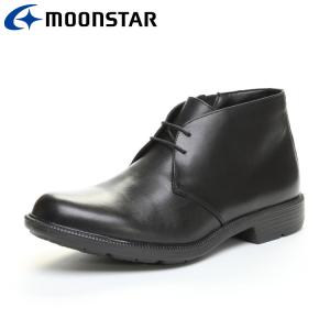 MoonStar（ムーンスター） 防水 チャッカブーツ 本革 メンズ SPH4615SN