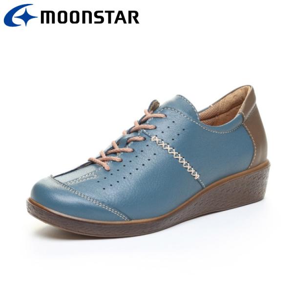 ムーンスター MoonStar SP2401 ブルーコンビ 42322495