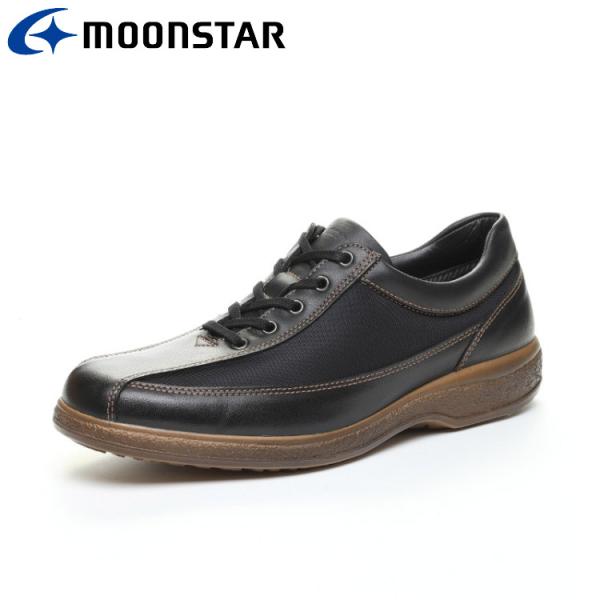 ムーンスター WM2406 ネイビー 48597595 メンズ ウォーキング シューズ