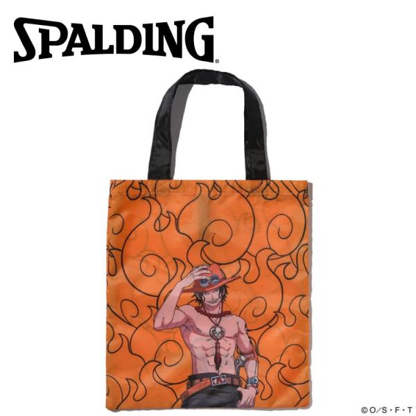 スポルディング BASKETBALL パッカブルトートバッグ ONE PIECE メラメラの実 50...
