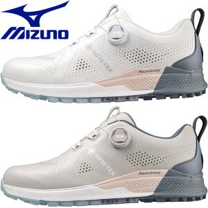 ミズノ MIZUNO ゴルフ ジェネム WG GTX ボア 51GQ2300 スパイクレス メンズゴルフシューズ 2023春夏モデル｜ezone