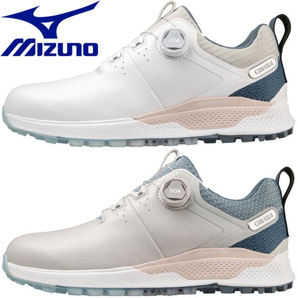 ミズノ MIZUNO ゴルフ ジェネム WG ボア 51GQ2305 スパイクレス メンズゴルフシュ...