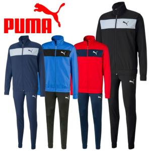 プーマ テックストライプ トレーニングスーツ ジャージ 上下 セット レギュラーフィット セットアップ 582858 メンズ