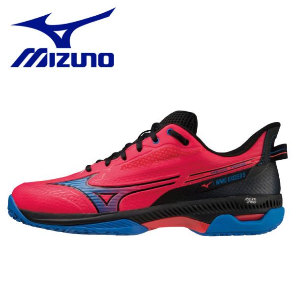 ミズノ MIZUNO テニス 【クレー/砂入り人工芝コート】ウエーブエクシード 5 OC 61GB2...