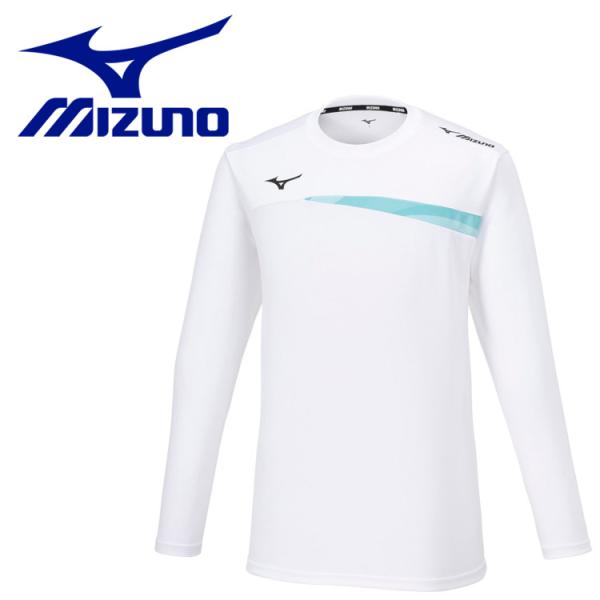 メール便送料無料 ミズノ MIZUNO テニス プラクティスシャツ (長袖/ラケットスポーツ) メン...