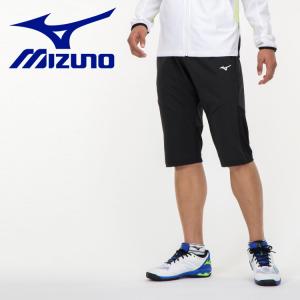 メール便送料無料 ミズノ MIZUNO テニス/ソフトテニス トレーニングクロスパンツ(7分丈/ラケットスポーツ) 62JD201509 メンズ レディース｜ezone