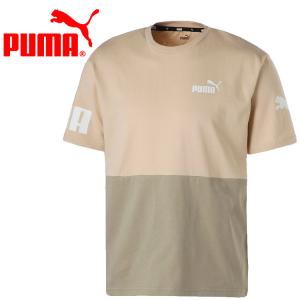 プーマ PUMA POWER カラーブロック Tシャツ 674926-88 メンズの商品画像