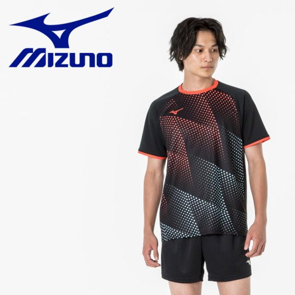 メール便送料無料 ミズノ MIZUNO ゲームシャツ(丸首)(卓球) 82JAA10109 メンズ ...