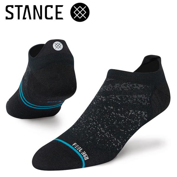 スタンス RUN UL TAB A218A23RUNBLK メンズ レディース メール便送料無料
