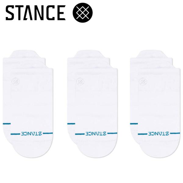 スタンス ICON LOW TAB 3 PACK A256D24ILTWHT メンズ レディース メ...