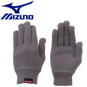 ミズノ MIZUNO 発熱素材 ブレスサーモ インナーニットグラブ グローブ 手袋 メンズ レディース ユニセックス A2JY451205 メール便送料無料