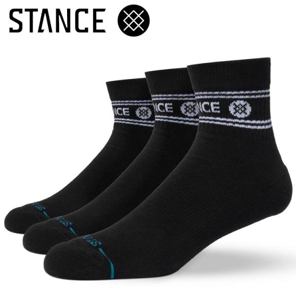 スタンス VITAL QUARTER 3 PACK A356A25VITBLK メンズ レディース ...