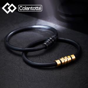Phiten（ファイテン） RAKUWAブレス X100 レザータッチモデル