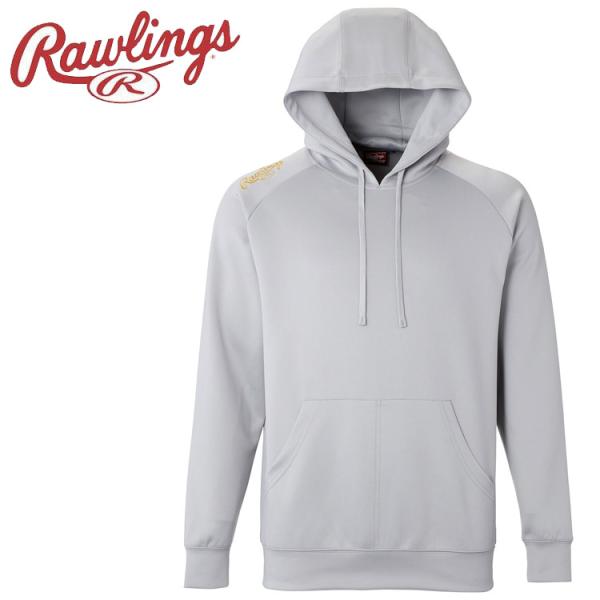 ローリングス Rawlings チームパーカーシャツ AOS9F09-GRY