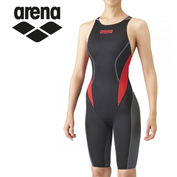 アリーナ arena 水泳 水着 ハーフスパッツ(クロスバック) レディース ARN-1024W-B...