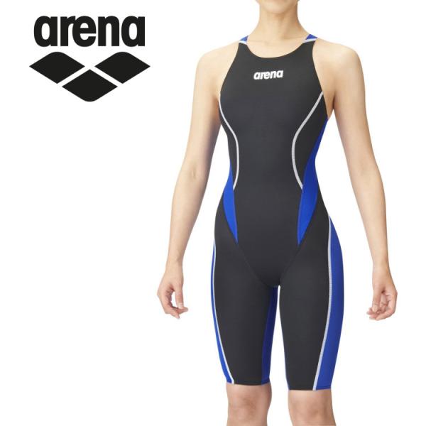 アリーナ arena 水泳 水着 ジュニアハーフスパッツ クロスバック ジュニア ARN-1024W...