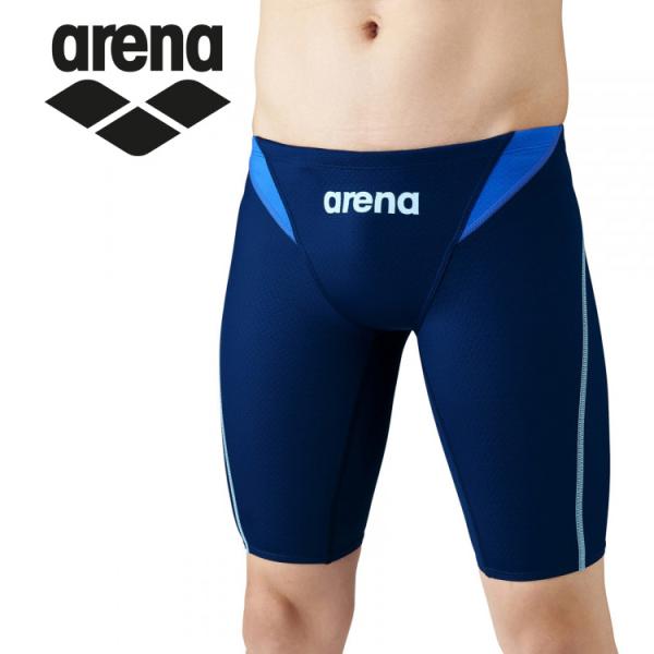 アリーナ arena 水泳 水着 ハーフスパッツ メンズ ARN-1026M-NVBU メール便送料...