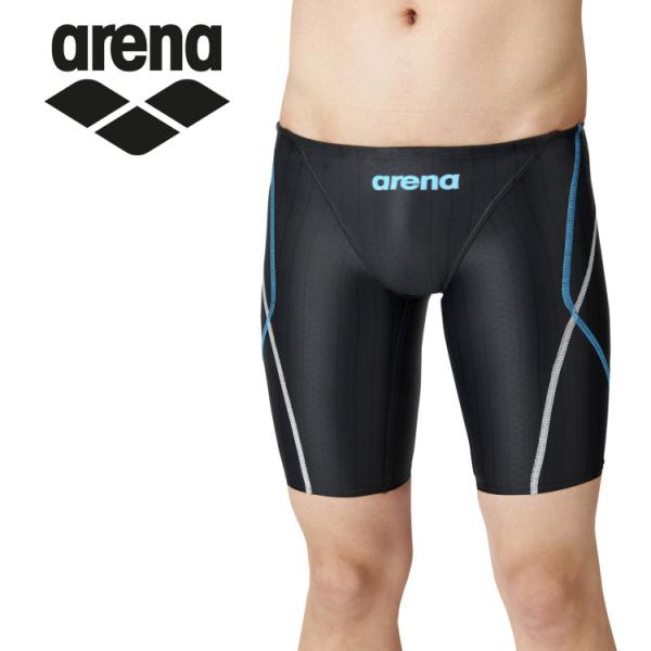 アリーナ arena 水泳 水着 ジュニアハーフスパッツ ジュニア ARN-2052MJ-BKBW ...