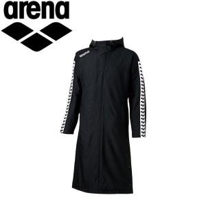 アリーナ ロングコート ベンチコート メンズ ARN6330-BLK