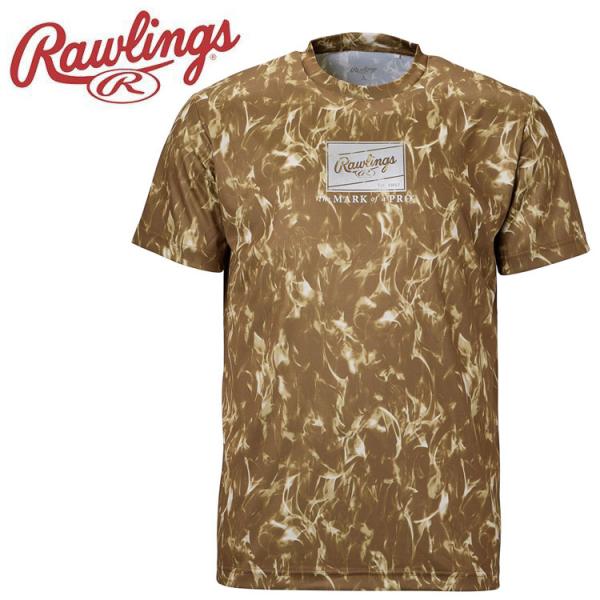 ローリングス Rawlings フレイムグラフィックTシャツ AST15F01-CAMGO メール便...