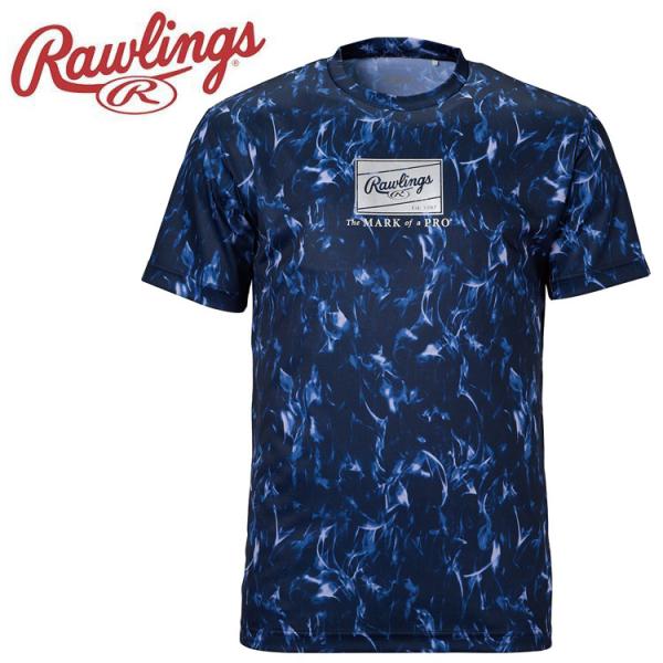 ローリングス Rawlings フレイムグラフィックTシャツ AST15F01-RY メール便送料無...
