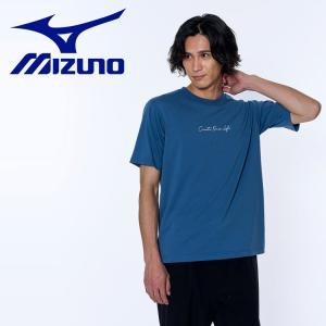 ミズノ リサイクルポリグラフィックプリントTシャツ メンズ B2MAB00715の商品画像