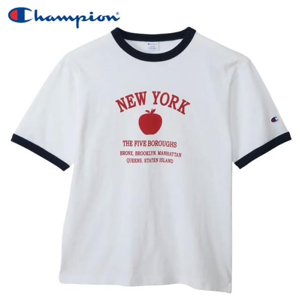 チャンピオン ショートスリーブリンガーTシャツ 半袖 カジュアル メンズ C3-B330-010 メ...