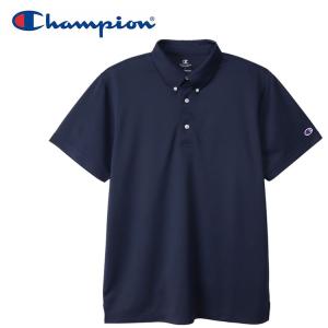 メール便送料無料 チャンピオン Champion マルチSP ボタンダウン 半袖ポロシャツ C3-XS397 C3XS397-370｜ezone