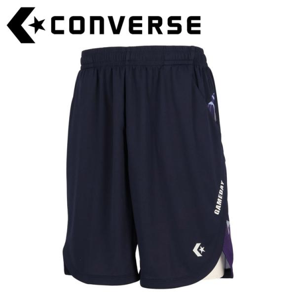 メール便送料無料 CONVERSE(コンバース) バスケット プラクティスパンツ(ポケット付き) C...