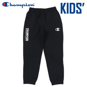 チャンピオン ハーフジップ スウェットパンツ テックウィーブ 3LS バスケットボール ジュニア キッズ CK-WB222-090