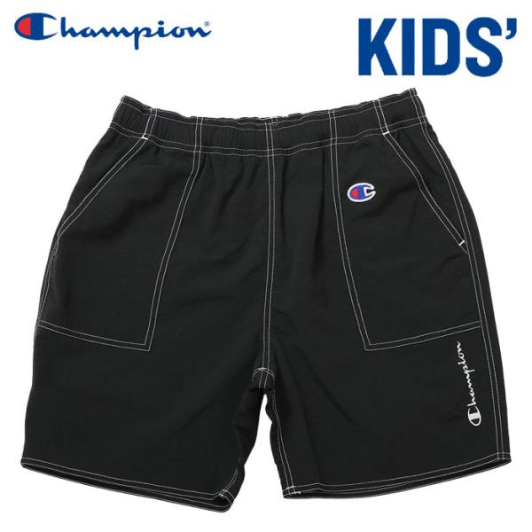 チャンピオン ショーツ ハーフパンツ ハーパン カジュアル ジュニア キッズ CK-Z506-090...