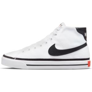 ナイキ コート レガシー キャンバス MID DD0162-100 メンズシューズ ハイカット 男性 女性 スニーカー ホワイト 白靴 ホワイトスニーカー 通勤靴 おしゃれ