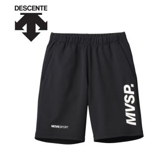 メール便送料無料 デサント DESCENTE ムーブスポーツ MOVESPORT MVSP S.F.TECH ショーツ ハーフパンツ 半ズボン メンズ DMMXJD87-BK