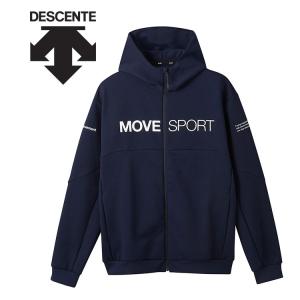 デサント DESCENTE ムーブスポーツ MOVESPORT MVSP S.F.TECH フルジップフーディー フード パーカー ジャケット メンズ DMMXJF20-NV｜ezone