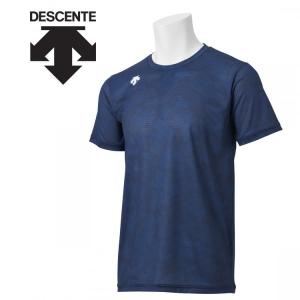 デサント ランニング ブリーズプラス 半袖Tシャツ メンズ DRMSJA50-NV メール便送料無料