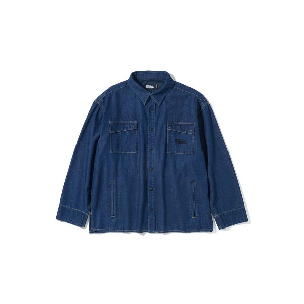 FIRST DOWN USA デニム シャツ ブルゾン DENIM SHIRT BL F191011...