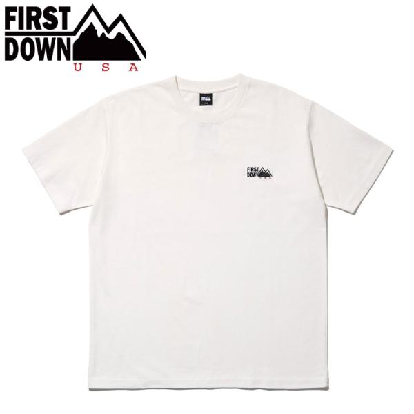 FIRST DOWN USA ショートスリーブ Tシャツ コットンジャージ S/S TEE COTT...