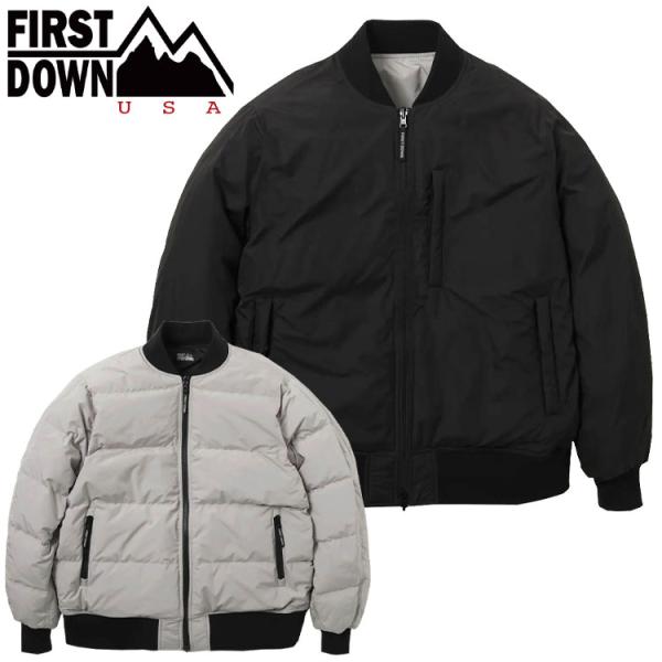 FIRST DOWN USA  REVERSIBLE RIB DOWN F942009-06 メンズ...