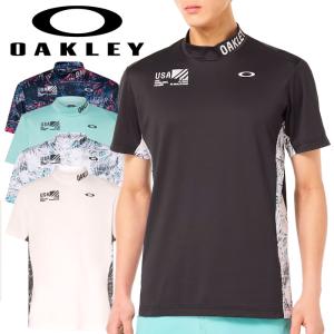 オークリー ゴルフ OAKLEY RELIABLE MOCK SHIRT 3.0 半袖モックシャツ メンズ 2024春夏 ゴルフウェア FOA406438｜ezone