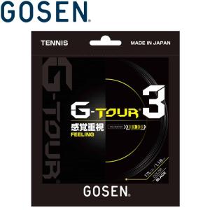 GOSEN（ゴーセン） エッグパワー17 ブラック TS101-BK 硬式テニス