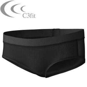 シースリーフィット レディース C3fit メッシュスポーツショーツ 3FW88121-K