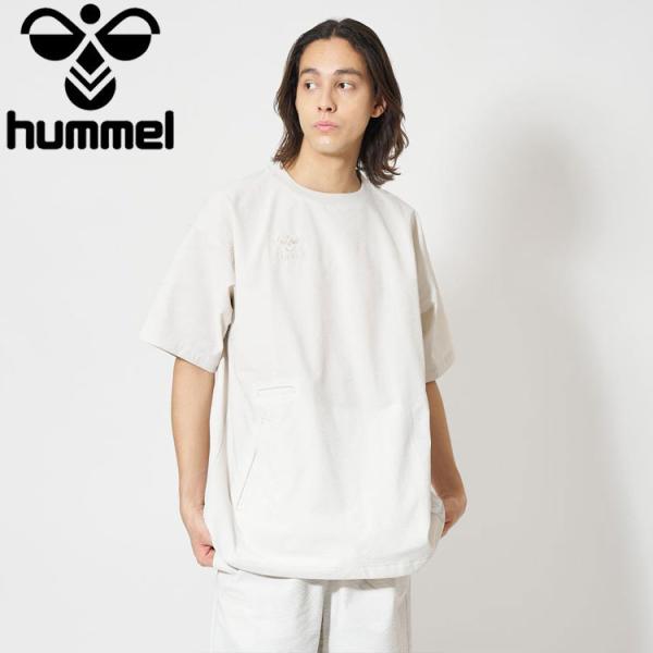 お買い得スペシャルプライス メール便送料無料 ヒュンメル hummel PLAY シアサッカーTシャ...